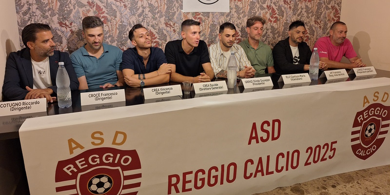 L'ASD Reggio Calcio presentata alla stampa