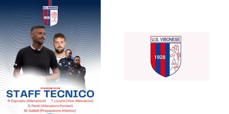 Vibonese ecco lo staff tecnico