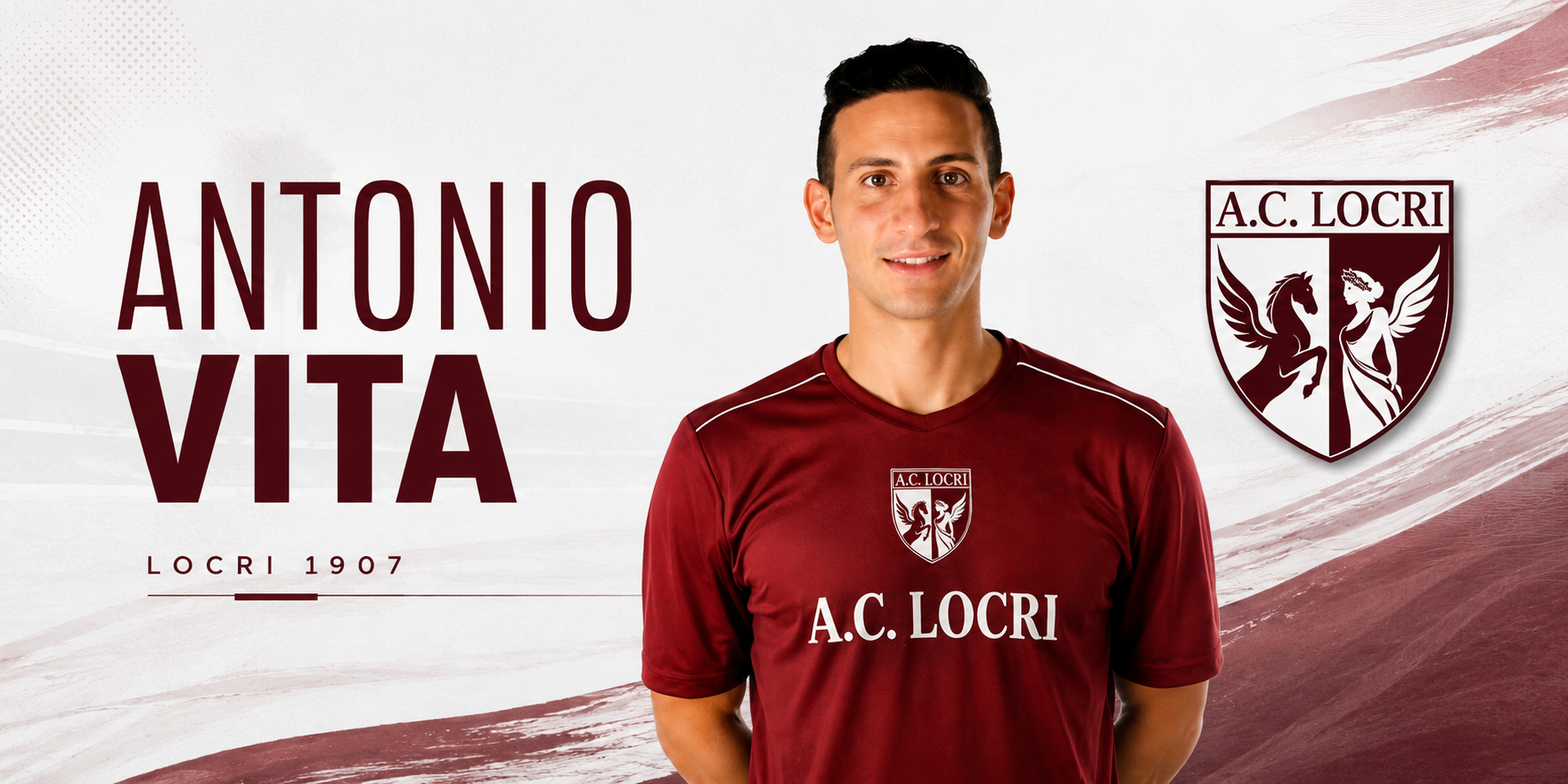 Locri 1907, Antonio Vita è il primo tassello del nuovo roster